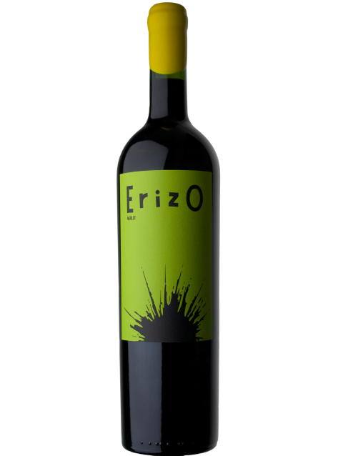 botella vino erizo merlot chile microvinificacion