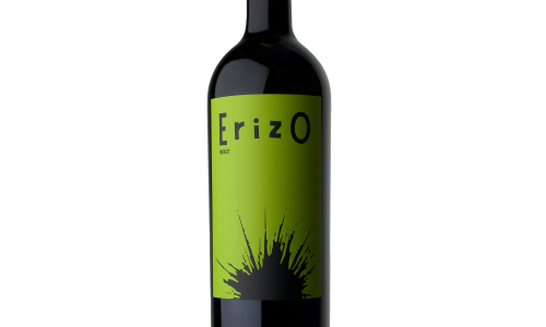 botella vino erizo merlot chile microvinificacion
